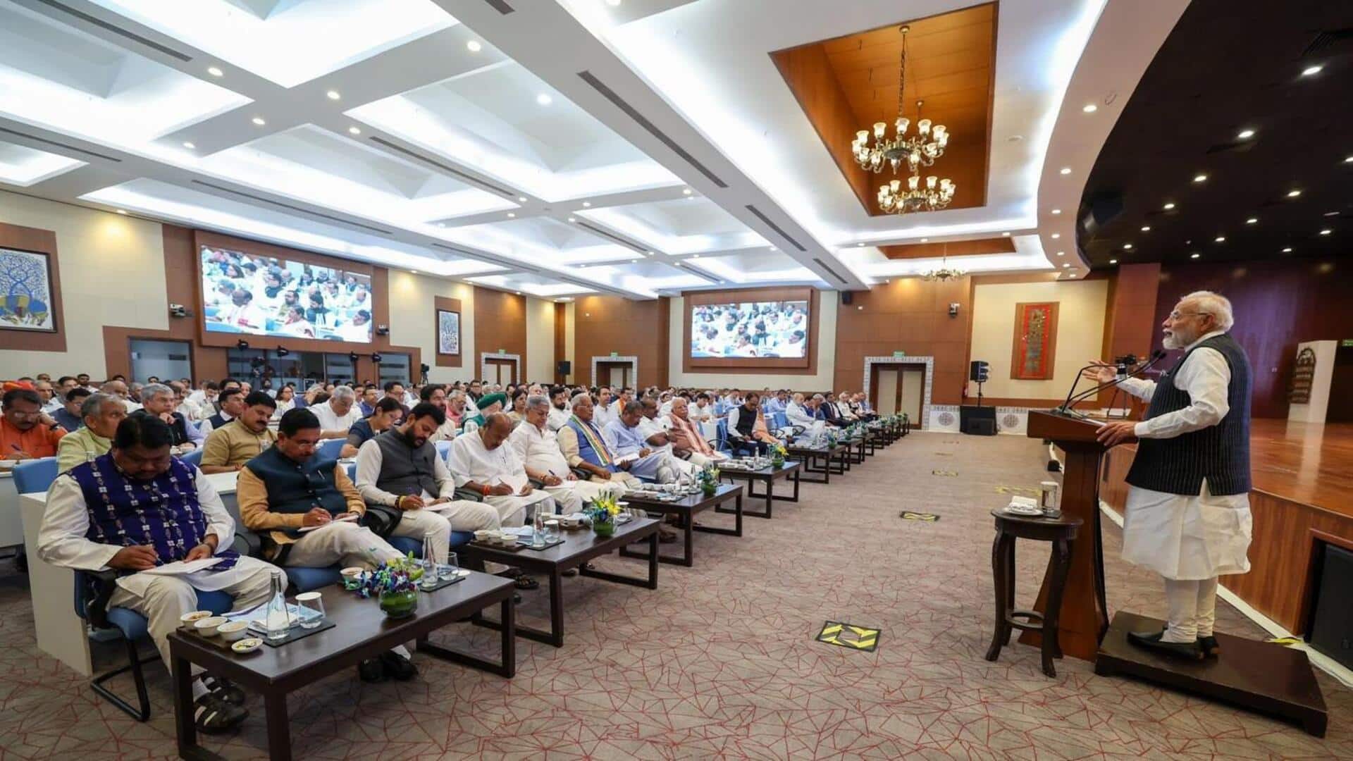 'ऑपरेशन सिंदूर' के लिए NDA सांसदों ने मोदी का सम्मान किया, विपक्ष पर साधा निशाना 'ऑपरेशन सिंदूर' के लिए NDA सांसदों ने मोदी का सम्मान किया, विपक्ष पर साधा निशाना
