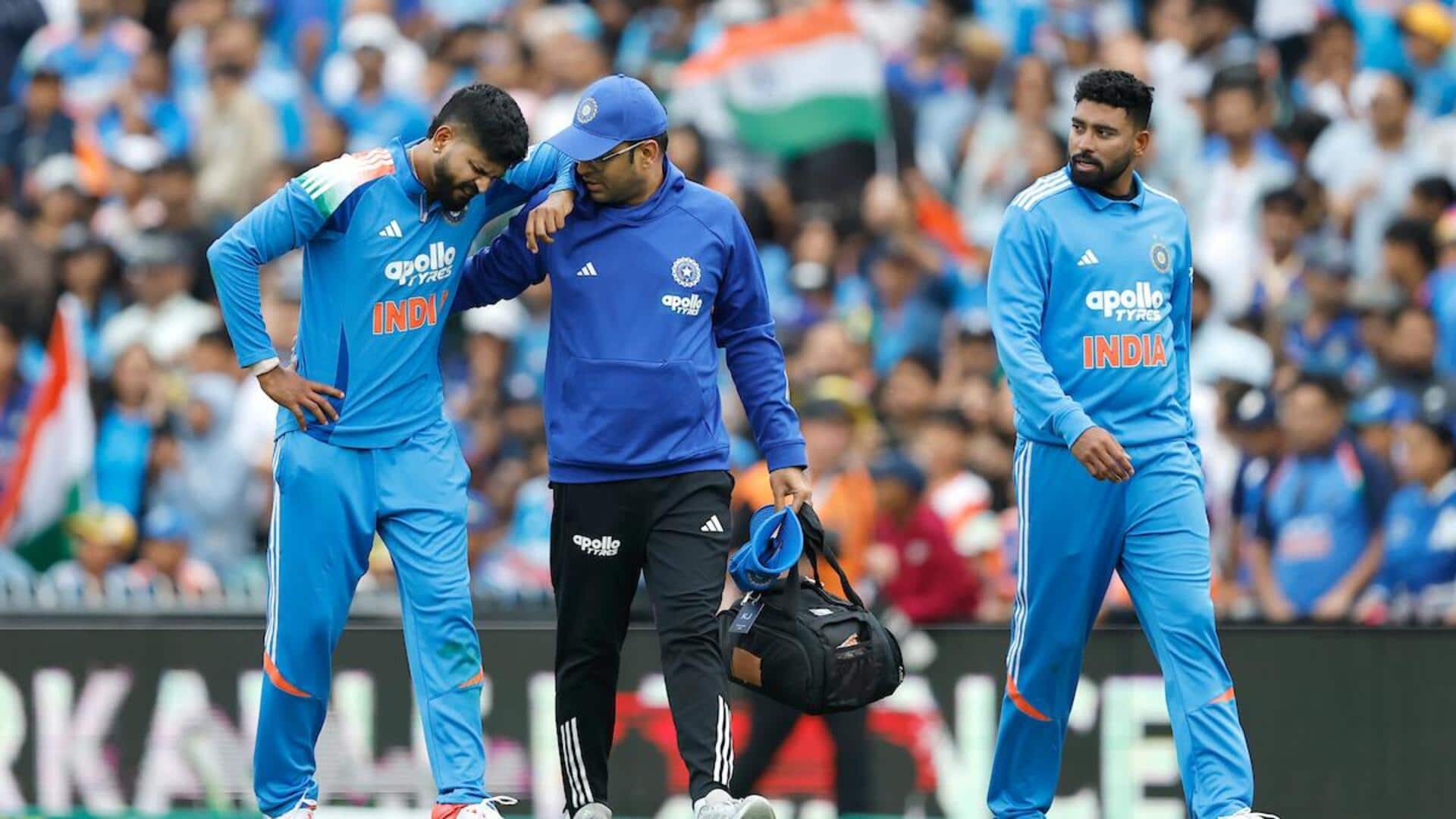 श्रेयस अय्यर की चोट पर BCCI ने जारी किया बयान, स्कैन के बाद आई अच्छी खबर श्रेयस अय्यर की चोट पर BCCI ने जारी किया बयान, स्कैन के बाद आई अच्छी खबर