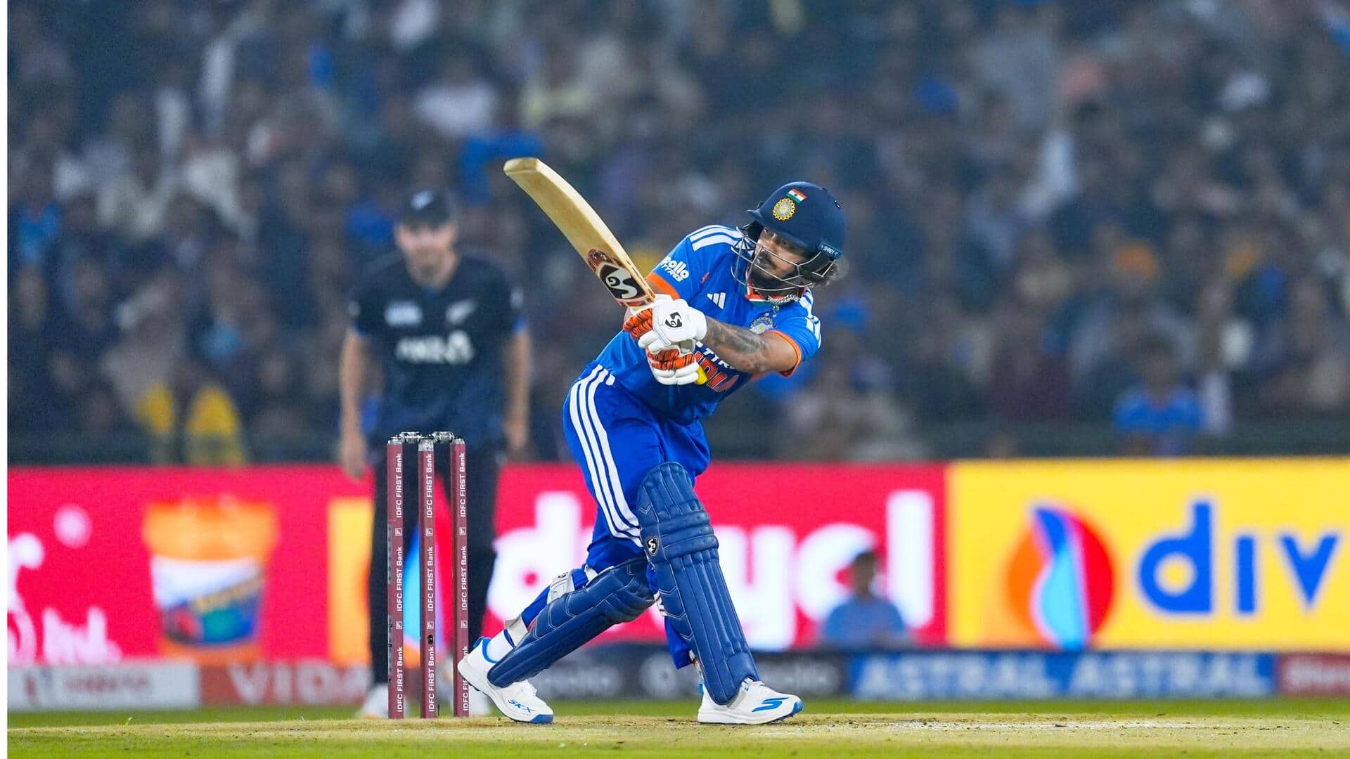 भारत बनाम न्यूजीलैंड: ईशान किशन ने टी-20 अंतरराष्ट्रीय में अपना 7वां अर्धशतक लगाया, जानिए उनके आंकड़े