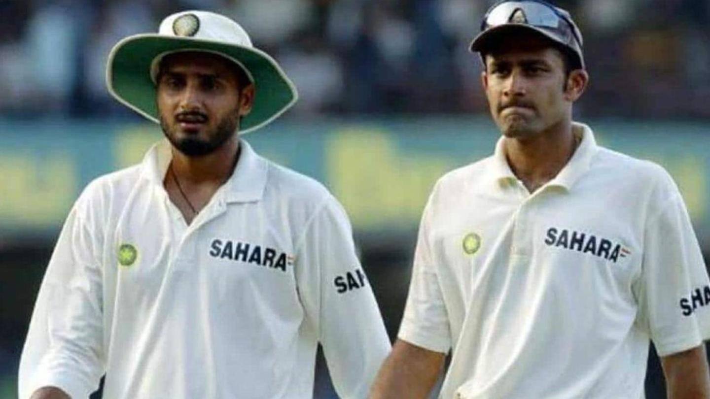 कुंबले-हरभजन ने साथ खेलकर लिए हैं 501 विकेट कुंबले-हरभजन ने साथ खेलकर लिए हैं 501 विकेट