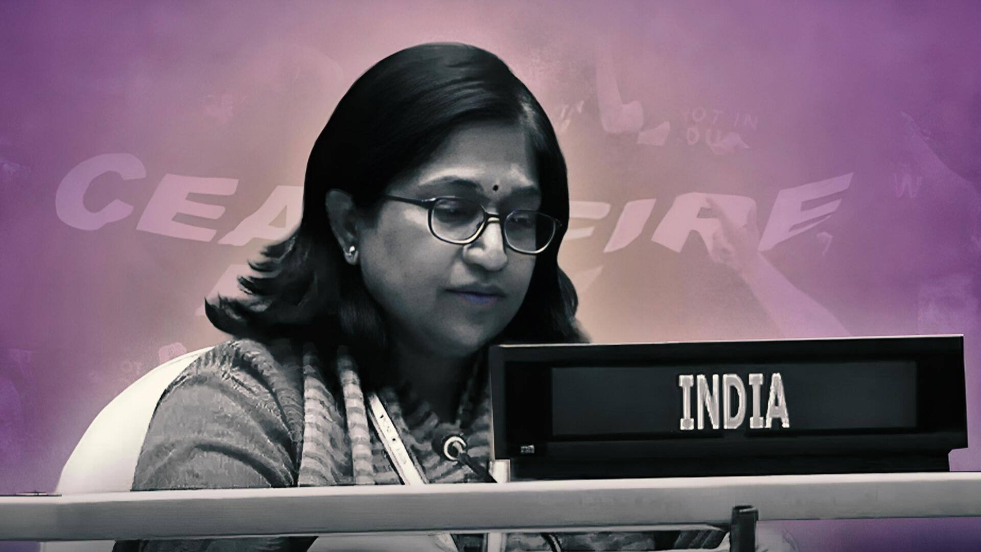 #NewsBytesExplainer: भारत ने गाजा में युद्ध विराम वाले UN के प्रस्ताव से क्यों बनाई दूरी?