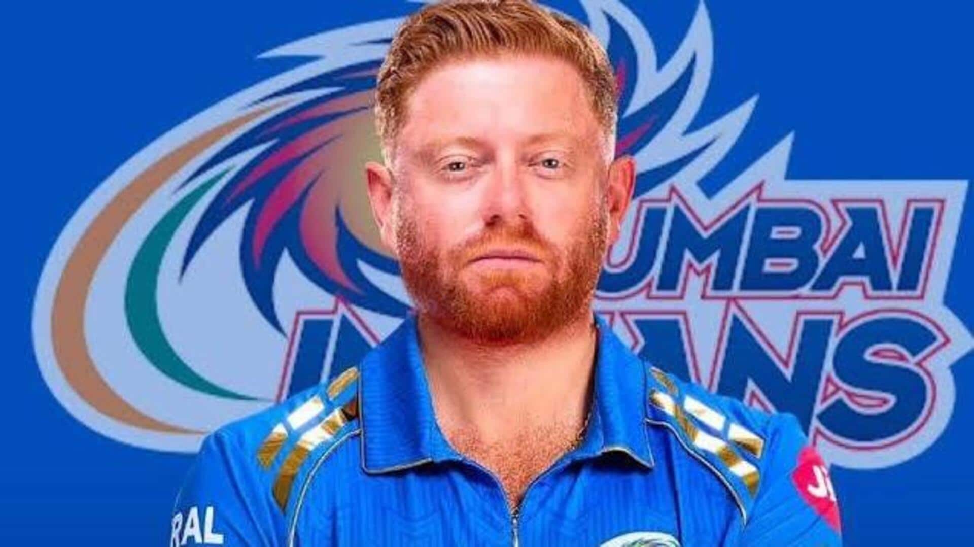 IPL 2025: मुंबई इंडियंस ने विल जैक्स की जगह जॉनी बेयरस्टो को टीम में शामिल किया IPL 2025: मुंबई इंडियंस ने विल जैक्स की जगह जॉनी बेयरस्टो को टीम में शामिल किया