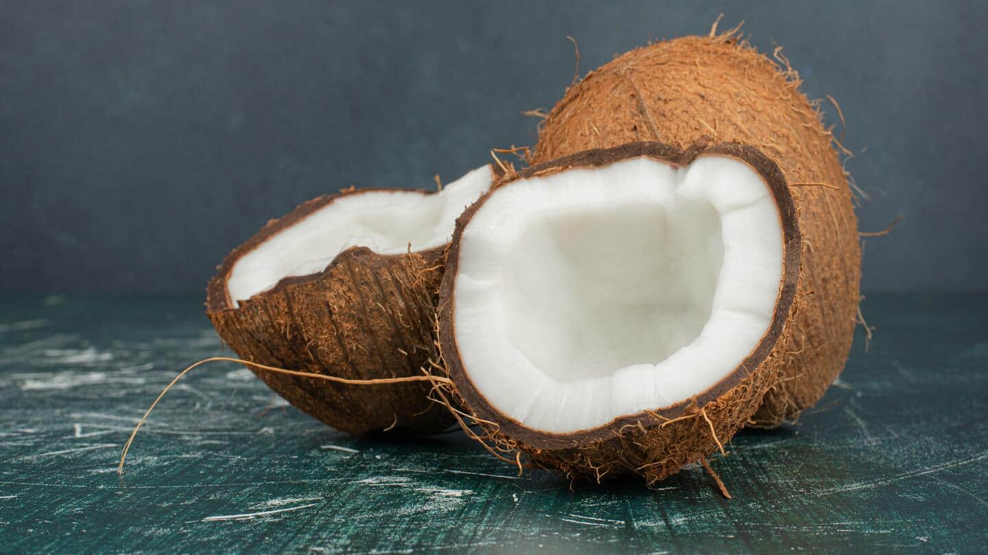 नारियल के इस्तेमाल से सेहत को मिलते हैं ये पांच फायदे