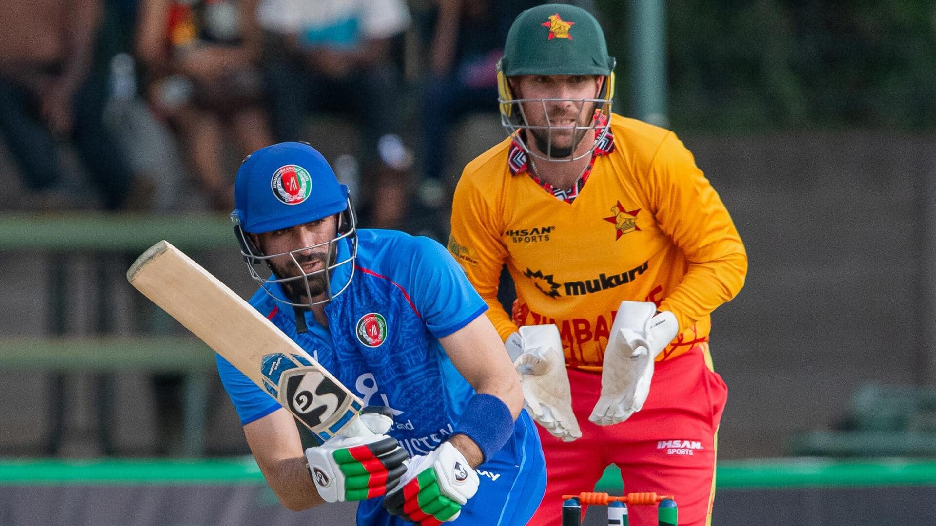 अफगानिस्तान ने दूसरे टी-20 में जिम्बाब्वे को हराया, सीरीज में ली 2-0 की अजेय बढ़त  अफगानिस्तान ने दूसरे टी-20 में जिम्बाब्वे को हराया, सीरीज में ली 2-0 की अजेय बढ़त