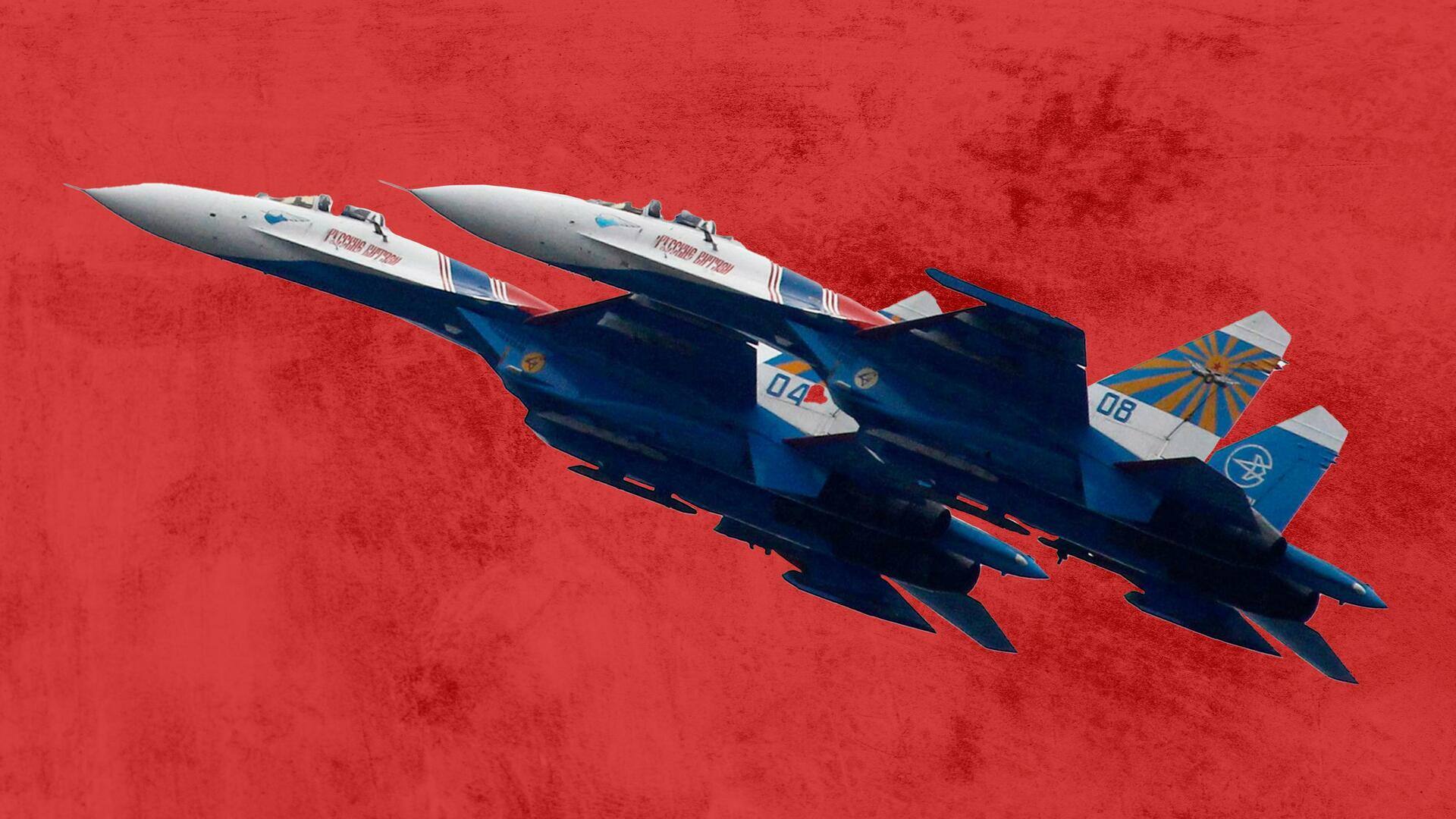 अमेरिकी सेना ने रूसी लड़ाकू विमान का ड्रोन पर ईंधन गिराने वाला वीडियो किया जारी