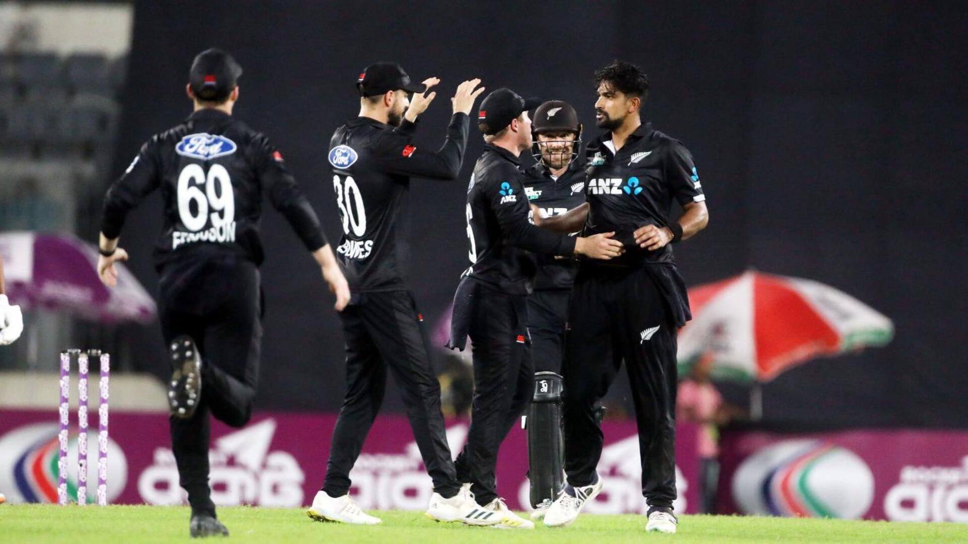 न्यूजीलैंड ने दूसरे वनडे में बांग्लादेश को हराकर सीरीज में बनाई बढ़त, ये बने रिकॉर्ड्स 