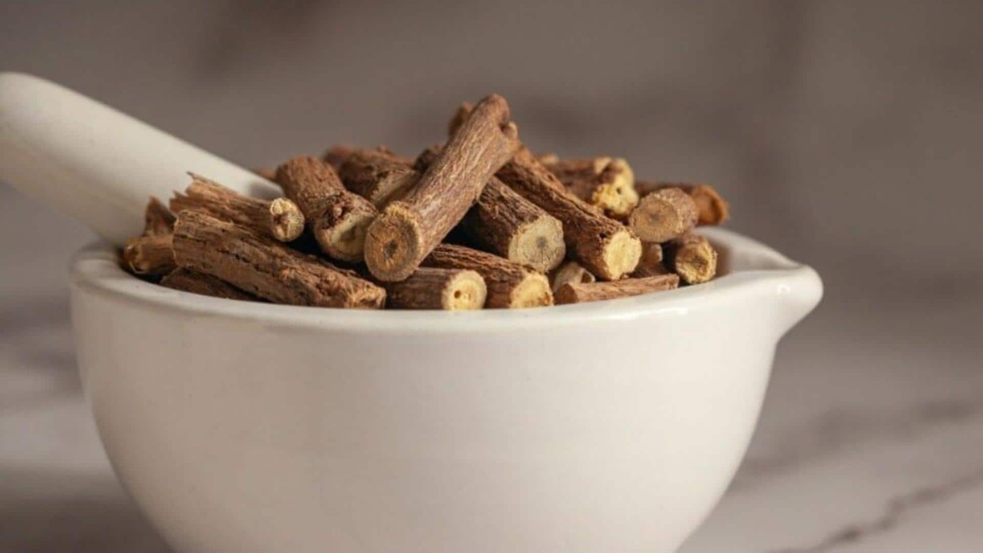 मुलेठी का सेवन स्वास्थ्य के लिए है फायदेमंद, जानें इसके 5 लाभ