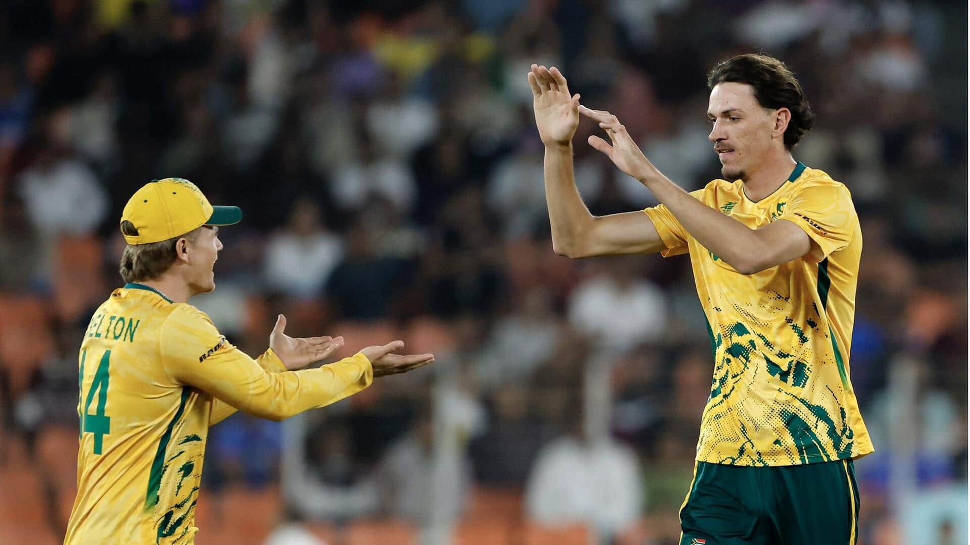 टी-20 विश्व कप 2026: मार्को यानसन ने पहली बार लिया 4 विकेट हॉल, जानिए उनके आंकड़े 