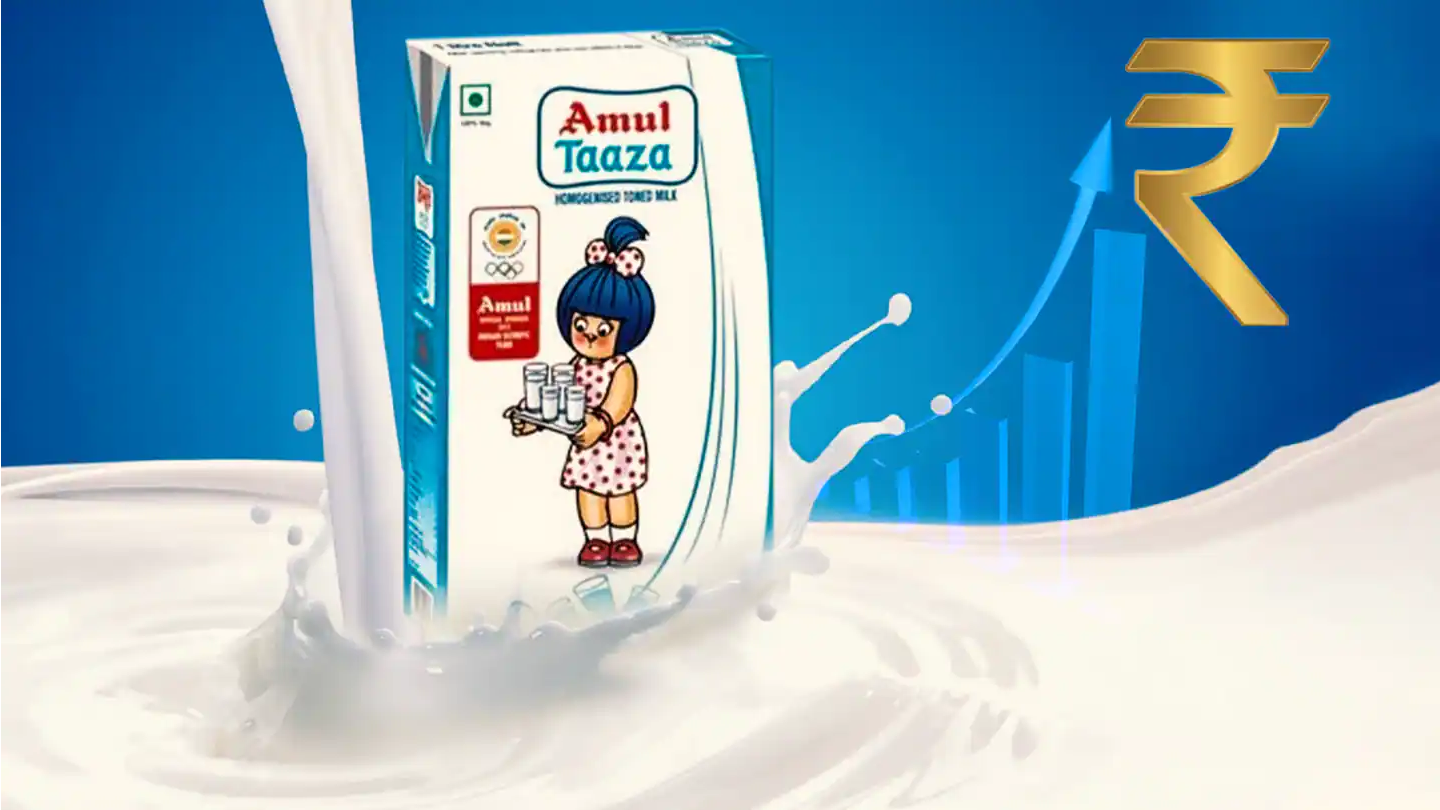 अमूल: गुजरात छोड़ सभी राज्यों में फिर दो रुपये प्रति लीटर बढ़ीं दूध की कीमतें