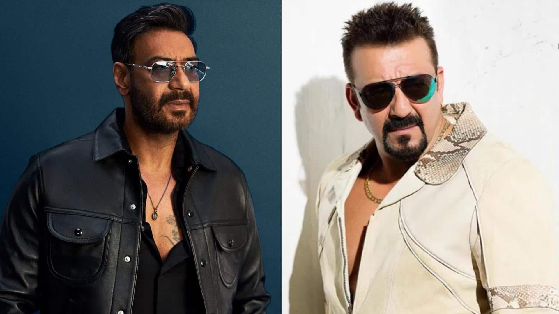 अजय देवगन और संजय दत्त पहली बार आमने-सामने, एक्शन फिल्म का हुआ ऐलान