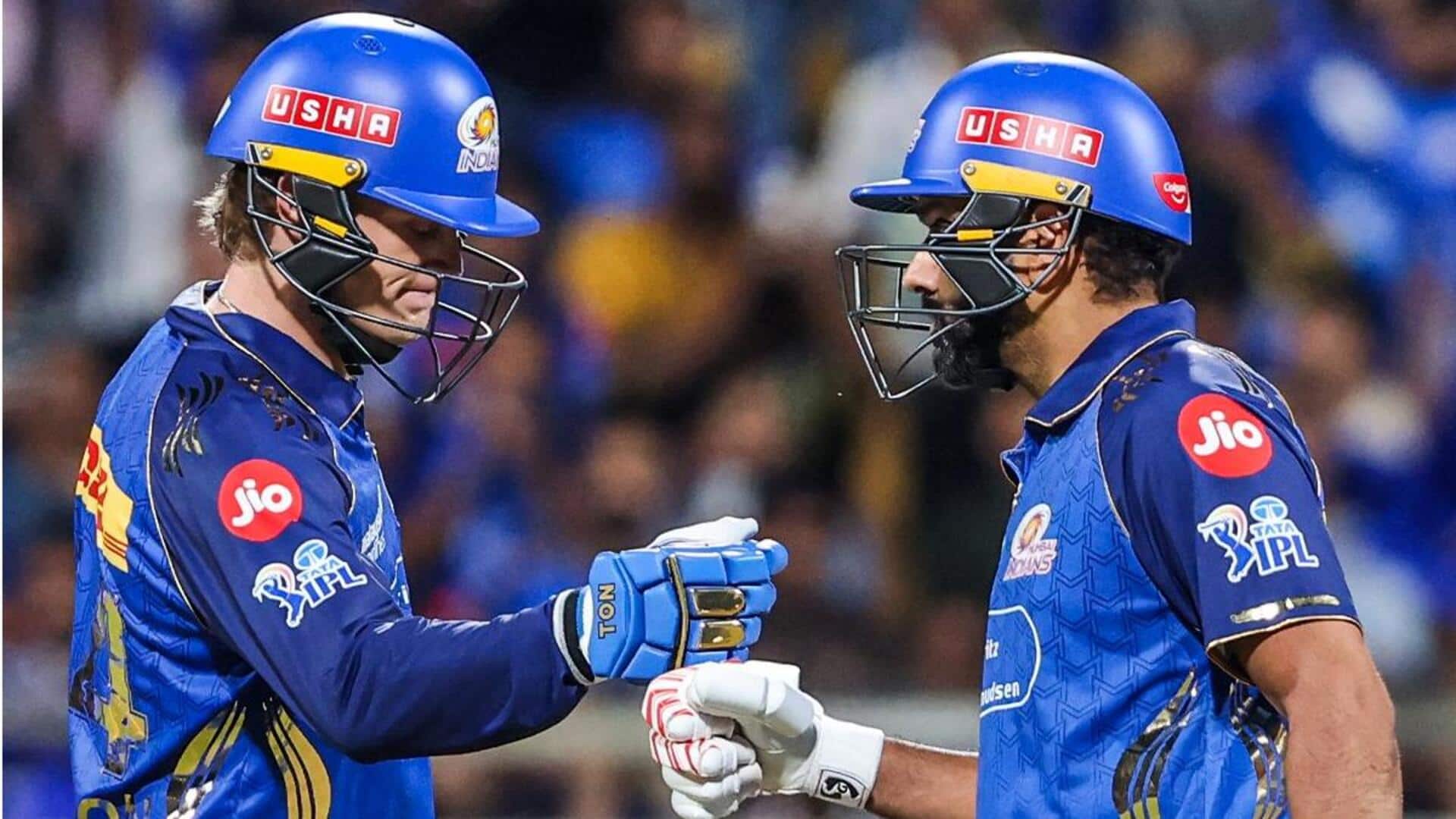 IPL: मुंबई इंडियंस के लिए इन खिलाड़ियों ने की हैं सबसे बड़ी साझेदारियां