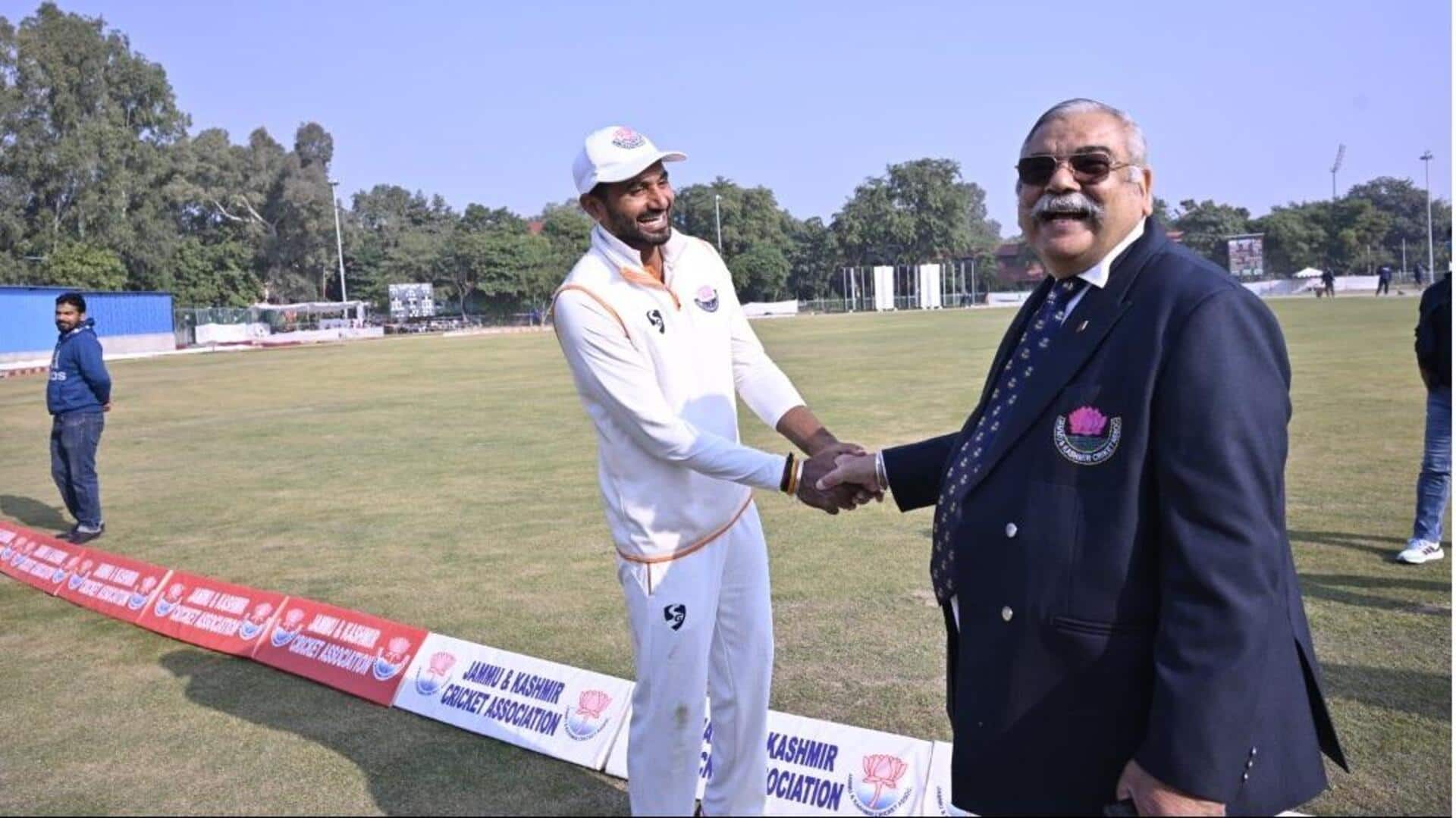 पारस डोगरा रणजी ट्रॉफी के इतिहास में 10,000 रन बनाने वाले दूसरे बल्लेबाज बने 