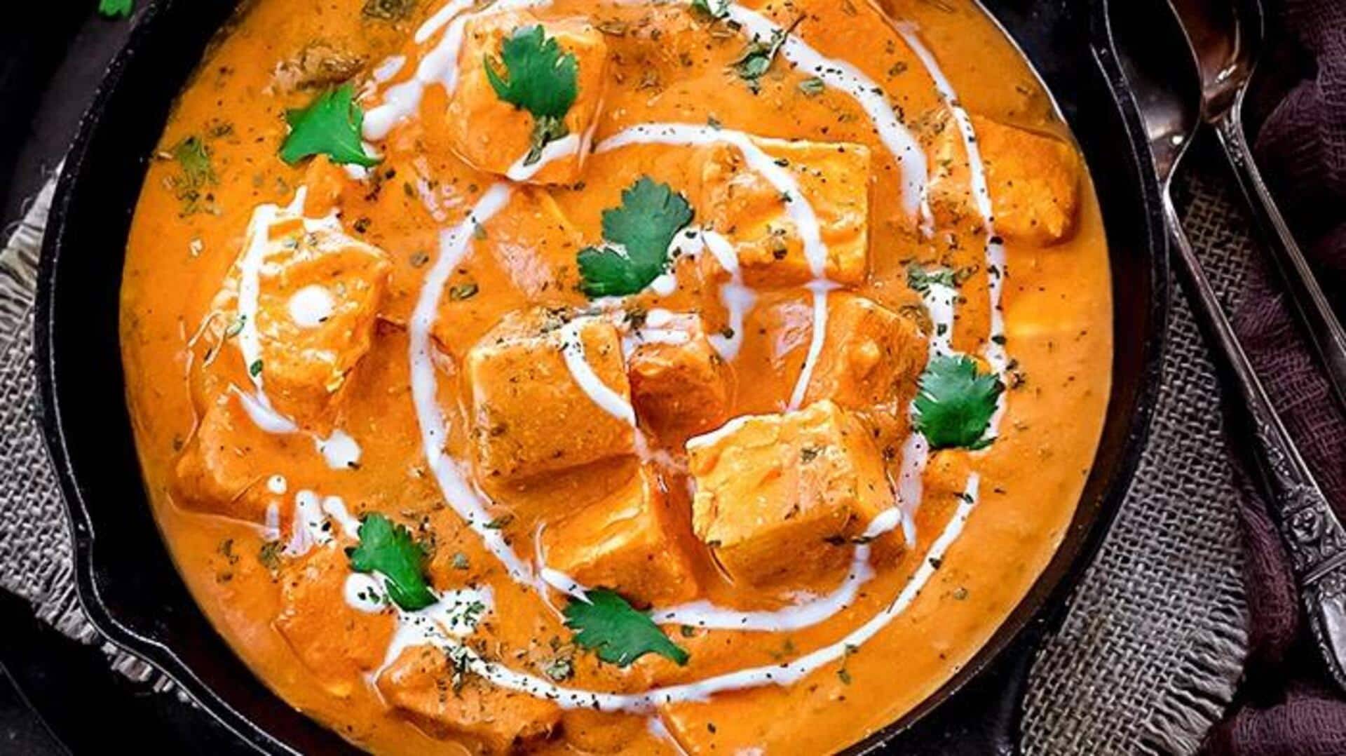घर पर आसानी से बनाएं पनीर बटर मसाला, जानिए रेसिपी