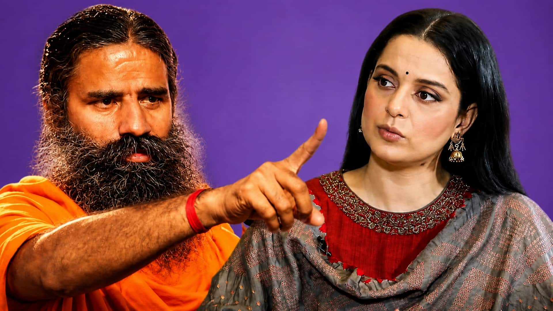 कंगना रनौत और बाबा रामदेव के बीच क्यों छिड़ा है महासंग्राम? बेडरूम तक जा पहुंचा विवाद