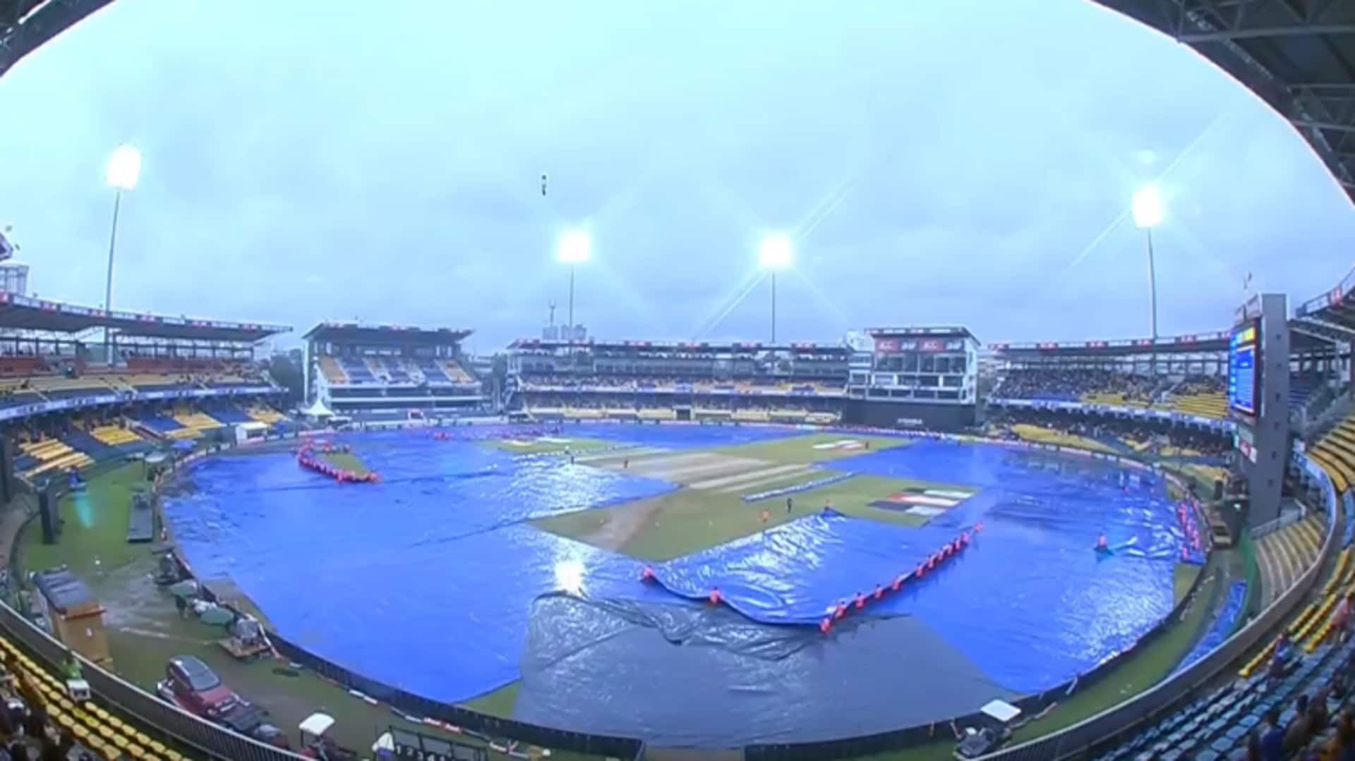 श्रीलंका बनाम पाकिस्तान: बारिश के चलते टॉस में देरी, दोनों टीमों को 20-20 ओवर खेलना जरूरी