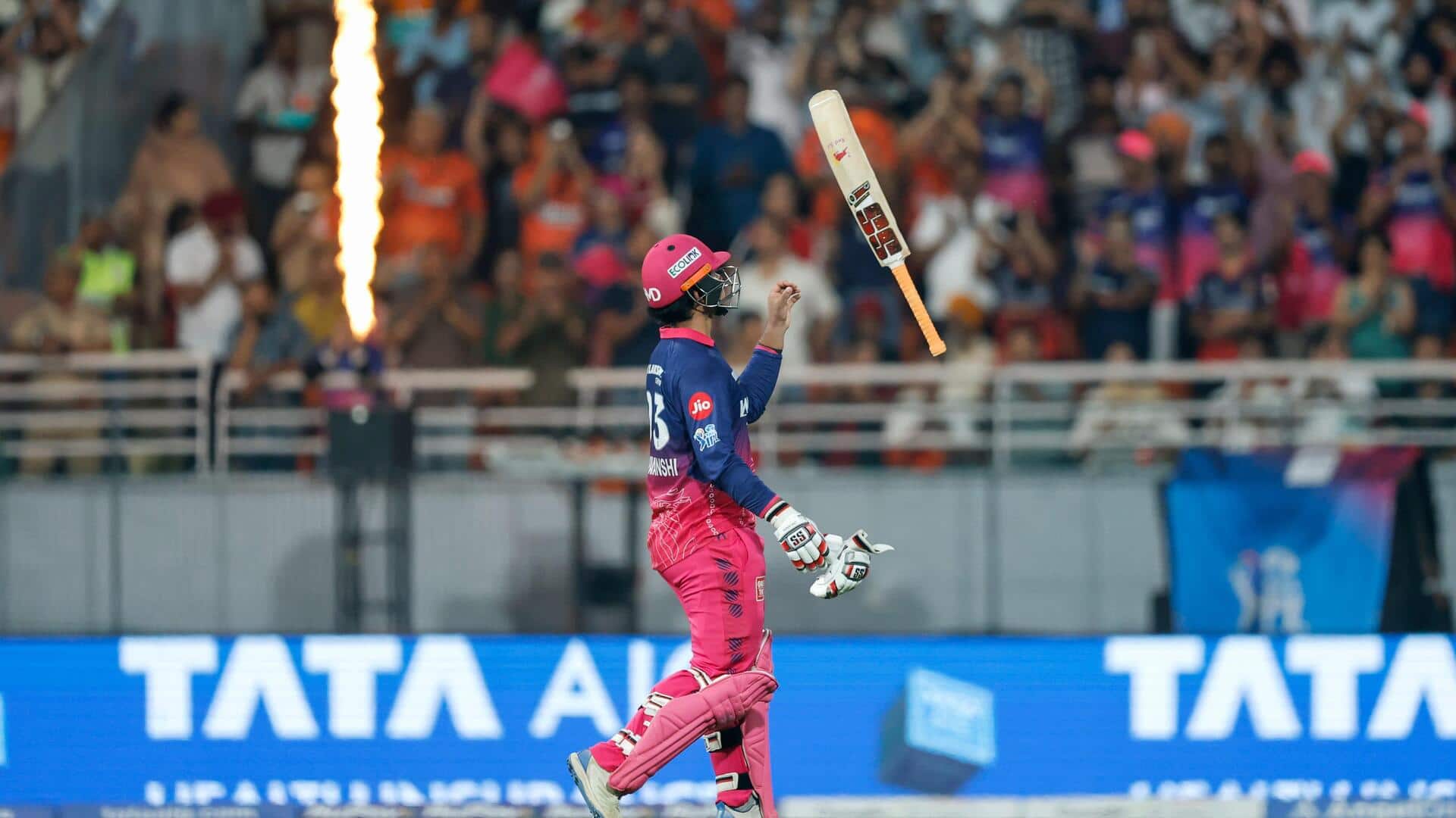 IPL 2026, एलिमिनेटर: RR ने SRH को दिया 244 रन का लक्ष्य, बनाया अपना सर्वोच्च स्कोर