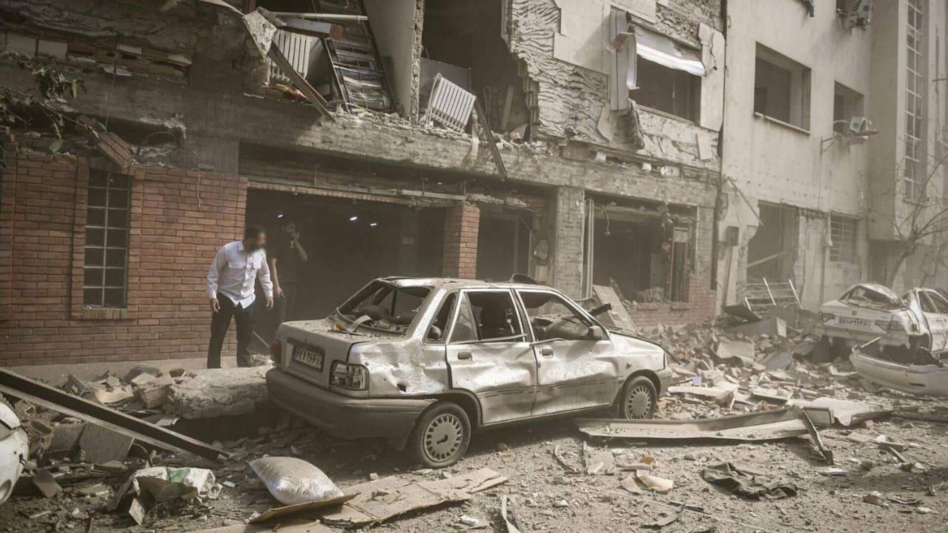 इजरायली हमलों के बीच ईरान ने युद्ध विराम की वार्ता को खारिज किया, रखी शर्त इजरायली हमलों के बीच ईरान ने युद्ध विराम की वार्ता को खारिज किया, रखी शर्त