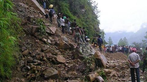 3 killed in Meghalaya landslide, rescue operations underway 3 killed in Meghalaya landslide, rescue operations underway