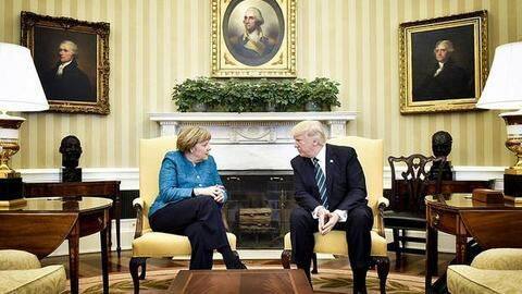 Fundamental differences crop up in Merkel-Trump's first meeting Fundamental differences crop up in Merkel-Trump's first meeting