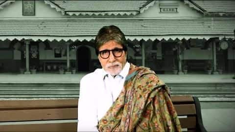 Amitabh Bachchan appeals rail commuters to travel safe. Watch video Amitabh Bachchan appeals rail commuters to travel safe. Watch video