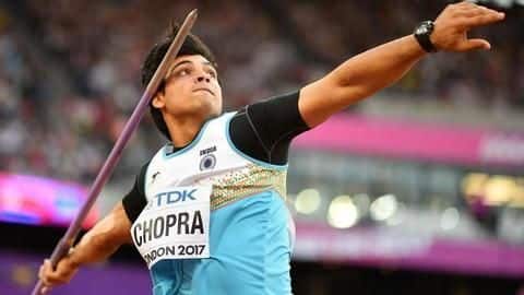 CWG 2018: Neeraj Chopra wins gold in javelin throw CWG 2018: Neeraj Chopra wins gold in javelin throw