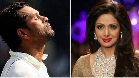 Tendulkar: It's hard to digest that Sridevi is no more Tendulkar: It's hard to digest that Sridevi is no more