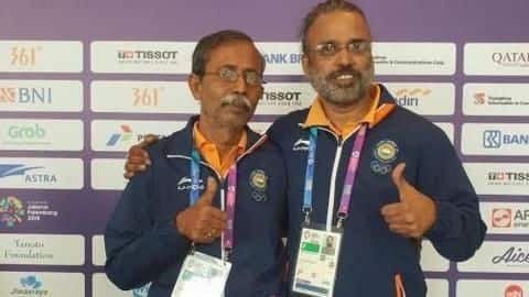 #AsianGames: 60-year-old Pranab, 56-year-old Shibhnath win gold in bridge competition #AsianGames: 60-year-old Pranab, 56-year-old Shibhnath win gold in bridge competition