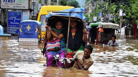Floods: Rain continues to batter Assam; death toll reaches 8 Floods: Rain continues to batter Assam; death toll reaches 8