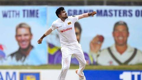 SL's Maheesh Theekshana ruled out of second Test versus Pakistan SL's Maheesh Theekshana ruled out of second Test versus Pakistan