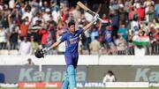 Shubman Gill smashes second successive ODI century, completes 1,000 runs