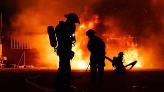 London: Massive fire breaks out in 24-storey apartment