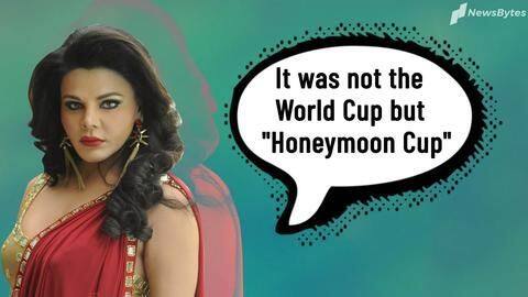 #WC2019: Rakhi thinks Kohli, Sharma's wives led to India's defeat #WC2019: Rakhi thinks Kohli, Sharma's wives led to India's defeat