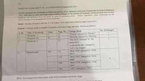 No saffronization in NCERT textbooks: NewsBytes RTI No saffronization in NCERT textbooks: NewsBytes RTI
