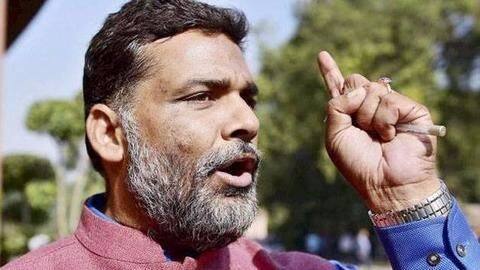 Political drama in Bihar: MP Pappu Yadav arrested for nuisance Political drama in Bihar: MP Pappu Yadav arrested for nuisance