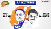 #IndiaDecidesOn18th: Incumbent Gujarat CM Vijay Rupani wins Rajkot (West)