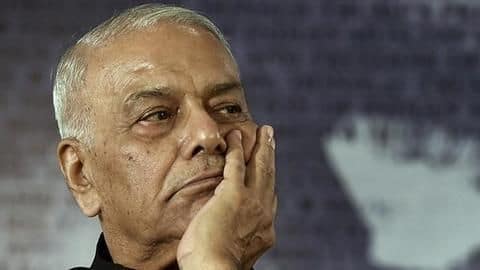 Sabka Haath, Sabka Vinash: Yashwant Sinha slams Modi at opposition-rally Sabka Haath, Sabka Vinash: Yashwant Sinha slams Modi at opposition-rally