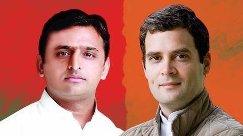 Congress-Samajwadi Party release 'Common Minimum Programme' Congress-Samajwadi Party release 'Common Minimum Programme'