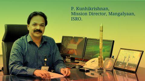 USRC Director P Kunhikrishnan oversaw construction of spacecraft USRC Director P Kunhikrishnan oversaw construction of spacecraft