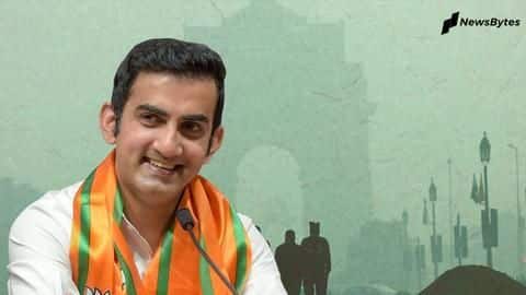 BJP's Gautam Gambhir skips meeting on pollution, enjoys in Indore BJP's Gautam Gambhir skips meeting on pollution, enjoys in Indore