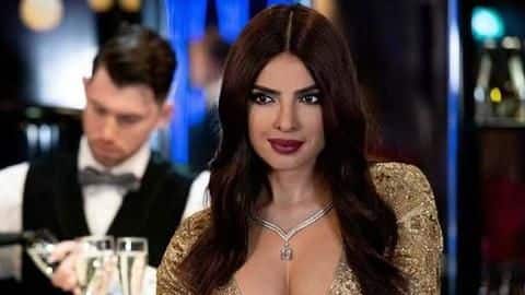 Now, you can have a drink with Priyanka's statue Now, you can have a drink with Priyanka's statue