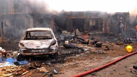 Somalia twin bomb blasts: Death toll rises to 189 Somalia twin bomb blasts: Death toll rises to 189