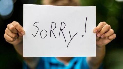 Unconditional Apology