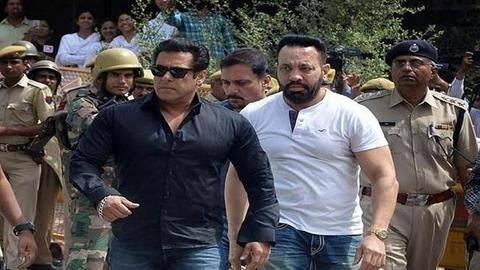 Salman Khan walks out of jail after spending two nights Salman Khan walks out of jail after spending two nights