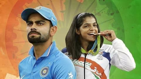 Virat Kohli, Sakshi Malik to receive Padma Shri Virat Kohli, Sakshi Malik to receive Padma Shri