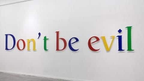 But dear Google, don't ever turn evil But dear Google, don't ever turn evil