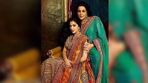 Sara, mother Amrita Singh twinning in ethnic ensembles Sara, mother Amrita Singh twinning in ethnic ensembles