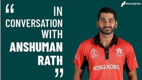 #NewsBytesExclusive: Ex-HK skipper Anshuman Rath speaks on move to India #NewsBytesExclusive: Ex-HK skipper Anshuman Rath speaks on move to India