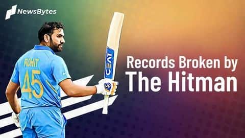 Here're records scripted by Rohit Sharma in this World Cup Here're records scripted by Rohit Sharma in this World Cup
