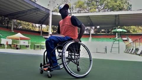 Meet Shekar Veeraswamy, India's number 1 wheelchair tennis player Meet Shekar Veeraswamy, India's number 1 wheelchair tennis player