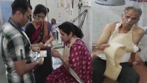 Indian cricketer Shardul Thakur's parents injured in a road accident Indian cricketer Shardul Thakur's parents injured in a road accident